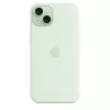 Silicone Case with MagSafe for Apple iPhone 15 Plus — Silicone, Mint, for 6.7 inch iPhone 15 Plus
