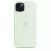 Silicone Case with MagSafe for Apple iPhone 15 Plus — Silicone, Mint, for 6.7 inch iPhone 15 Plus