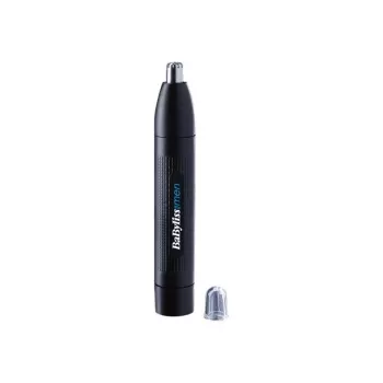 Precision trimmer BABYLISS E652E for ear and nose, black, AA battery
