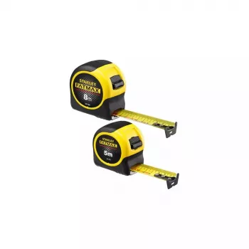 Tape measure STANLEY FatMax Blade Armor 5 m / 8 m — compact measuring tape with reinforced blade