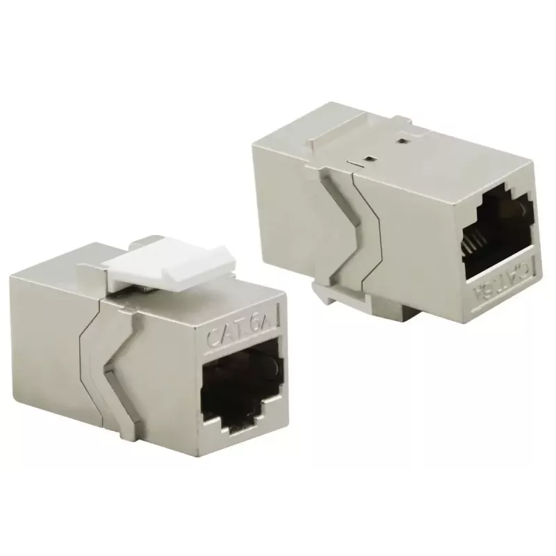 Keystone module Helos 304268 Flat Silver RJ-45
