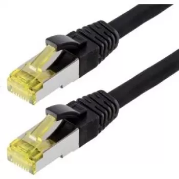 Networking Cable Helos 118125 Black 10m Cat6a S/FTP