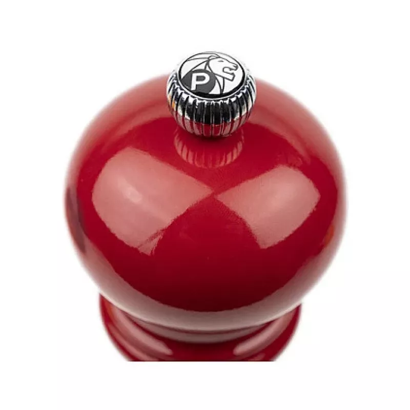 Pepper mill PEUGEOT Paris 18 cm uSelect, red lacquered wood, adjustable grind