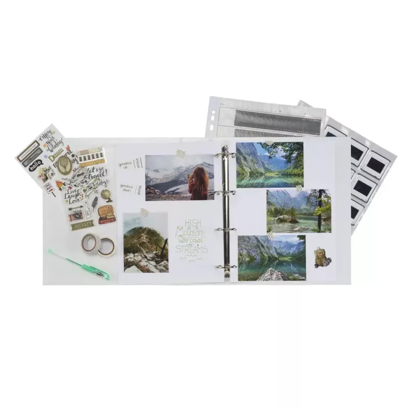 Ring binder Hama 00007547 D-ring White 327mm x 309mm