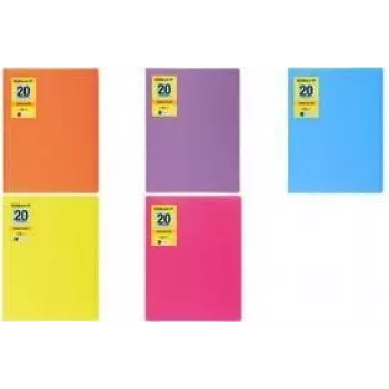 Pagna project folder 21012-34, A4, polypropylene (PP), pink
