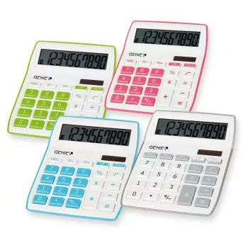 GENIE desktop calculator 840S Silver