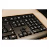 Keyboard Cherry KW 3000 Universal RF Wireless QWERTY Portuguese Black