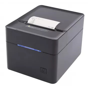 POS printer Olympia 947990055 — Direct thermal, 250 mm/s, 80 mm roll diameter, 80 mm print width, USB Type-A, RS-232, wired, black