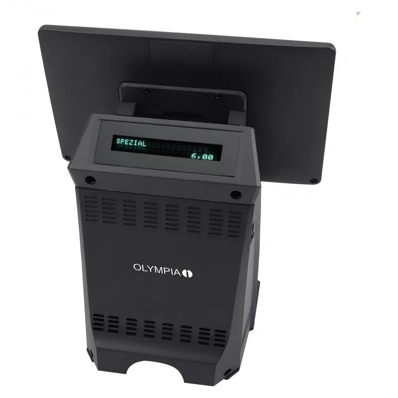 All-in-One Touchscreen Terminal Olympia T210 10 inch (25.4 cm) LCD, Android 11, Thermal Transfer Printer, 8 cm Width, Black