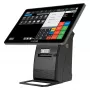 All-in-One Olympia T215K 15 inch (38.1 cm) touchscreen, Android 11, direct thermal printer (8 cm), black