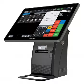 All-in-One Olympia T215DK 15 inch (38.1 cm) touchscreen Android 11, direct thermal printer 8 cm, black