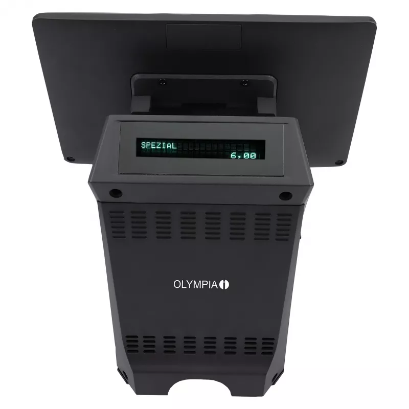 All-in-One Olympia T215DK 15 inch (38.1 cm) touchscreen Android 11, direct thermal printer 8 cm, black