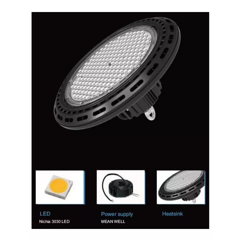 Synergy 21 LED Spot Pendant Light UFO 236W for industrial/warehouse halls cw 120° DIM