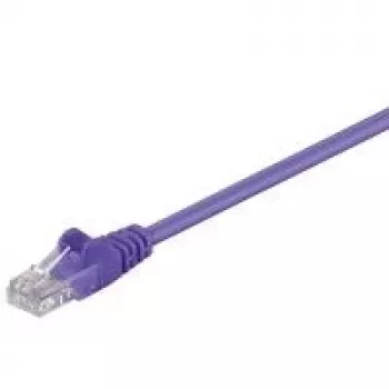 Networking Cable Goobay 95281-GB Purple 5m Cat5e U/UTP