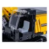 Excavator model Jamara CaDA Excavator Bricks, recommended age 8+, weight 0.36 kg, black/yellow