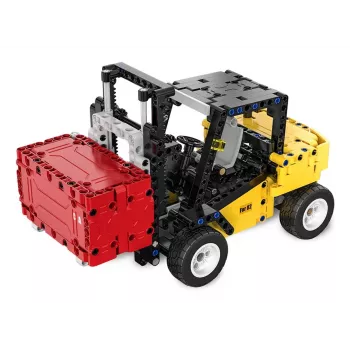 Forklift Jamara model CaDA Bricks — children's forklift, colours: black, red, yellow, recommended age 8+