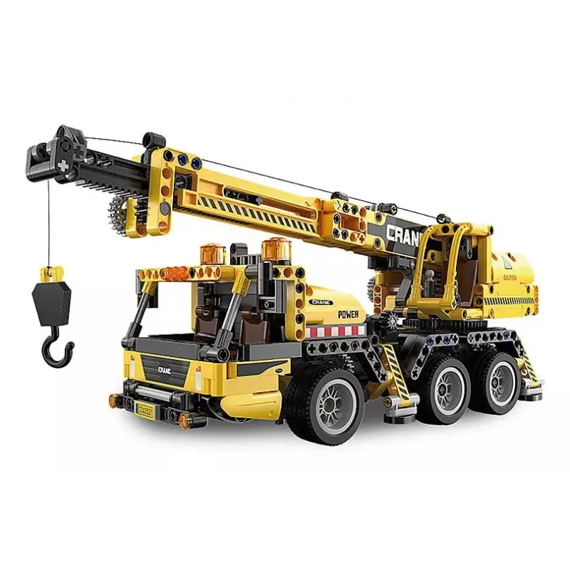 Mobile crane Jamara CaDA model 402886 — construction set, black and yellow, for ages 8+