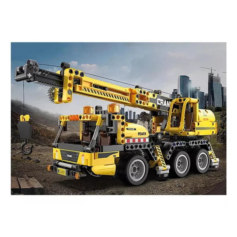 Mobile crane Jamara CaDA model 402886 — construction set, black and yellow, for ages 8+