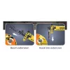 Mobile crane Jamara CaDA model 402886 — construction set, black and yellow, for ages 8+