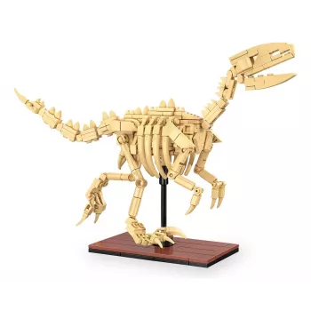 Building set Jamara CaDA Dinosaur fossil Velociraptor — 256 pieces, age 8+, beige/brown