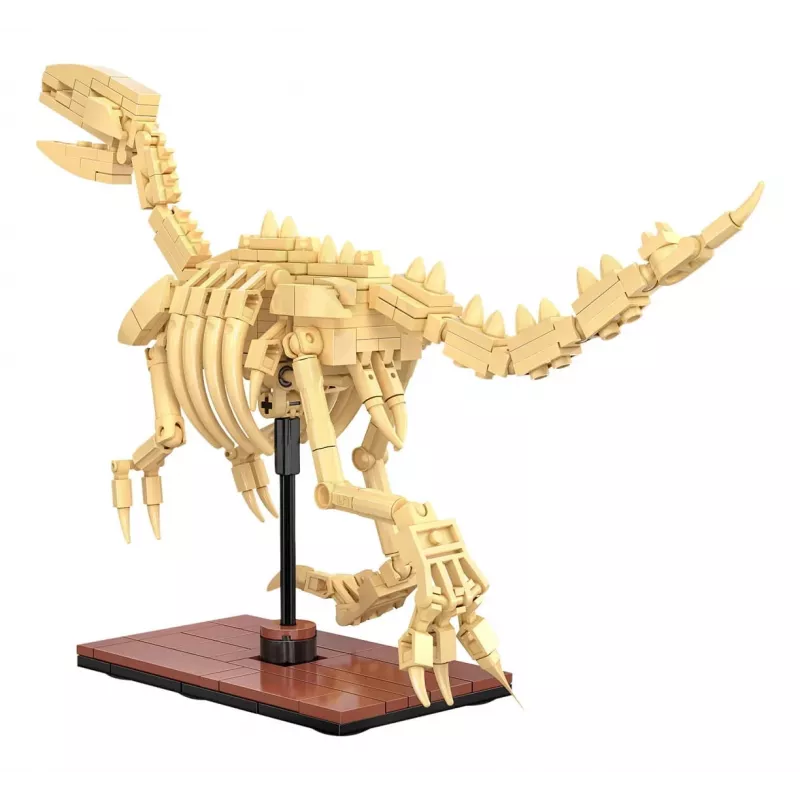 Building set Jamara CaDA Dinosaur fossil Velociraptor — 256 pieces, age 8+, beige/brown