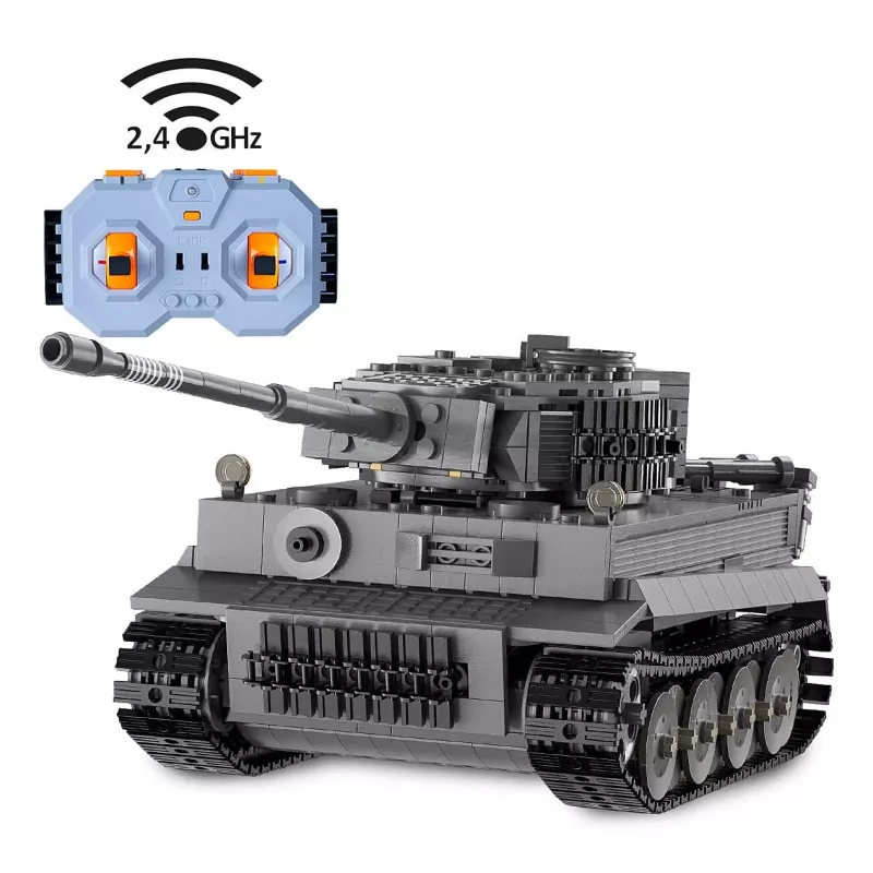 Tank model Jamara CaDA Tiger 1:35 scale, electric engine, Li‑Ion battery, for ages 8+