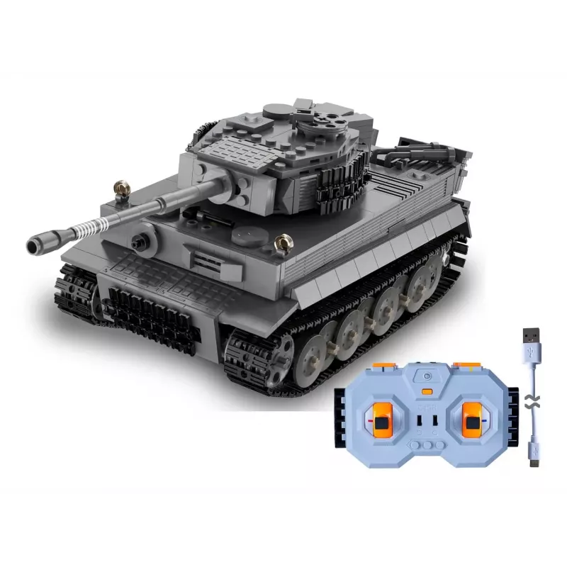 Tank model Jamara CaDA Tiger 1:35 scale, electric engine, Li‑Ion battery, for ages 8+