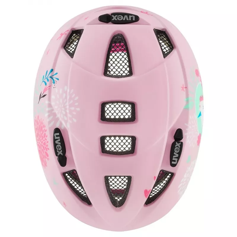 Protective children's helmet UVEX kid 2 cc Multicolour Pink, hard-shell, matt finish