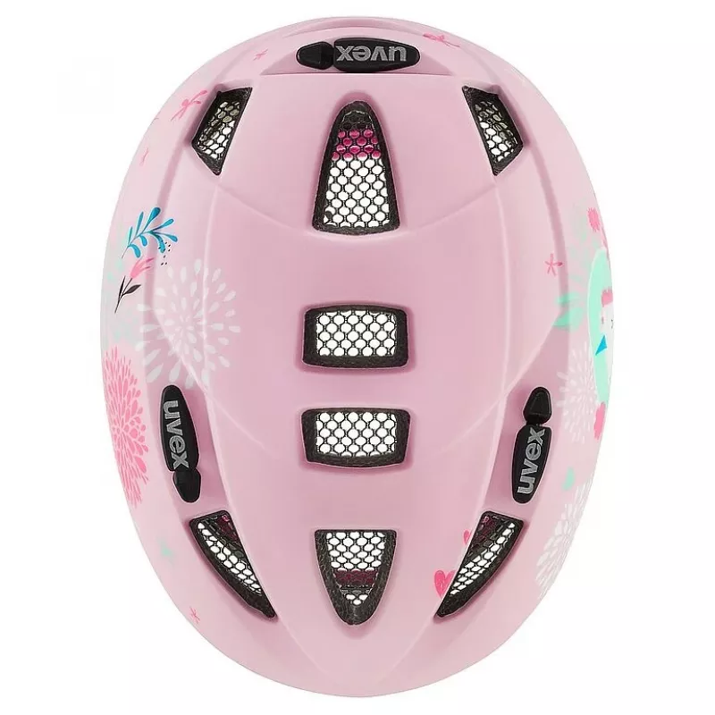 Protective children's helmet UVEX kid 2 cc Multicolour Pink, hard-shell, matt finish