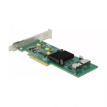 DeLOCK 8 port SATA PCI Express x8 Card with Connection Cable
