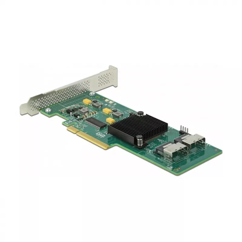 DeLOCK 8 port SATA PCI Express x8 Card with Connection Cable