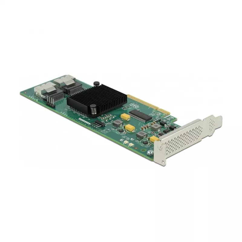 DeLOCK 8 port SATA PCI Express x8 Card with Connection Cable