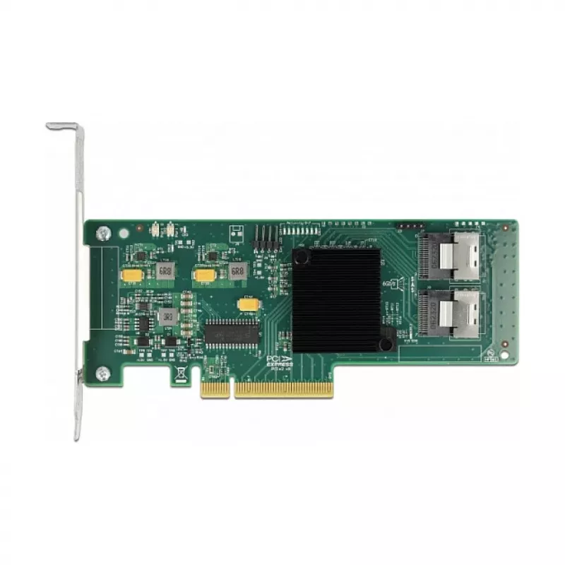 DeLOCK 8 port SATA PCI Express x8 Card with Connection Cable