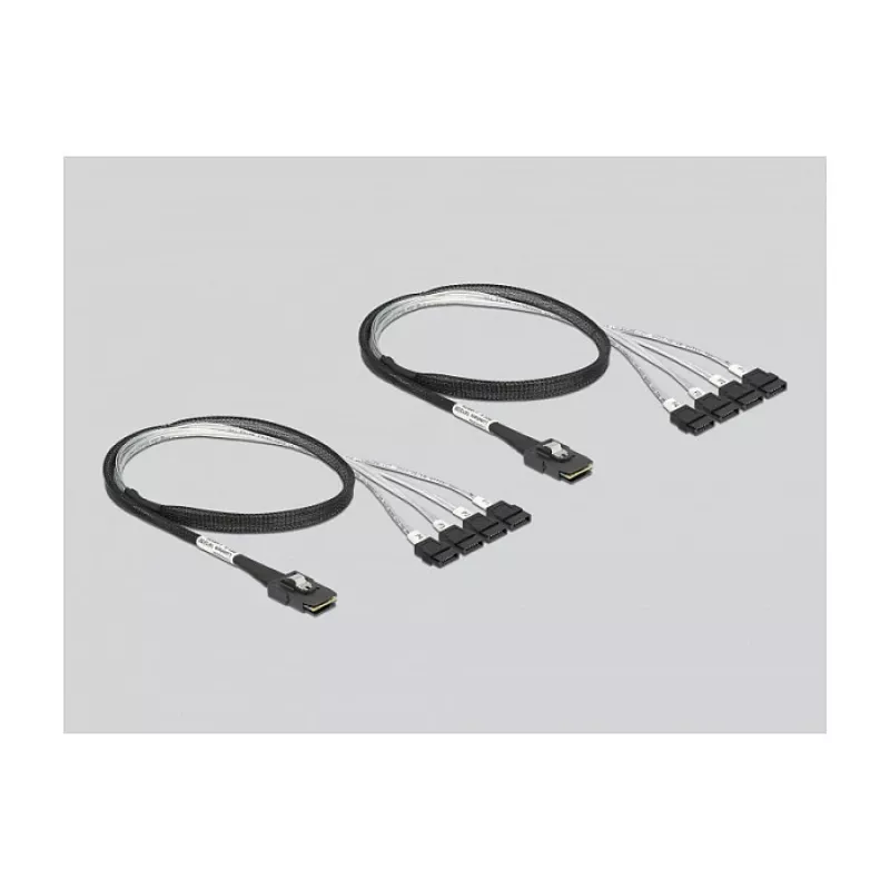DeLOCK 8 port SATA PCI Express x8 Card with Connection Cable