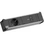 Bachmann CONI BM0023770 Einbaumodul 1x CEE7/3-Socket Outlet 1x USB-C/C 100W black L=0,2m