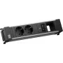 Power frame power strip Bachmann BM0024207 with 2x CEE7/3 sockets, 1x USB-C PD 45W, 1x connector module, 0.2 m cable