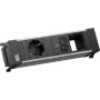 Power frame power outlet module Bachmann BM0024291 with 1x CEE7/3, 1x USB-C PD 45W, 1x CM cable L=0.2m