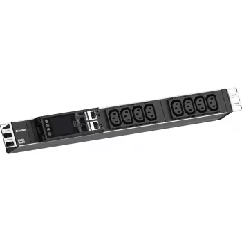 Power Distribution Unit Bachmann BN ESSENTIAL Metered 19 inch 8×C13, 2.0 m cable, CEE7/7 plug (BM0023691)