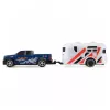 RC pickup Amewi 22680 1:64 scale RTR with trailer, blue