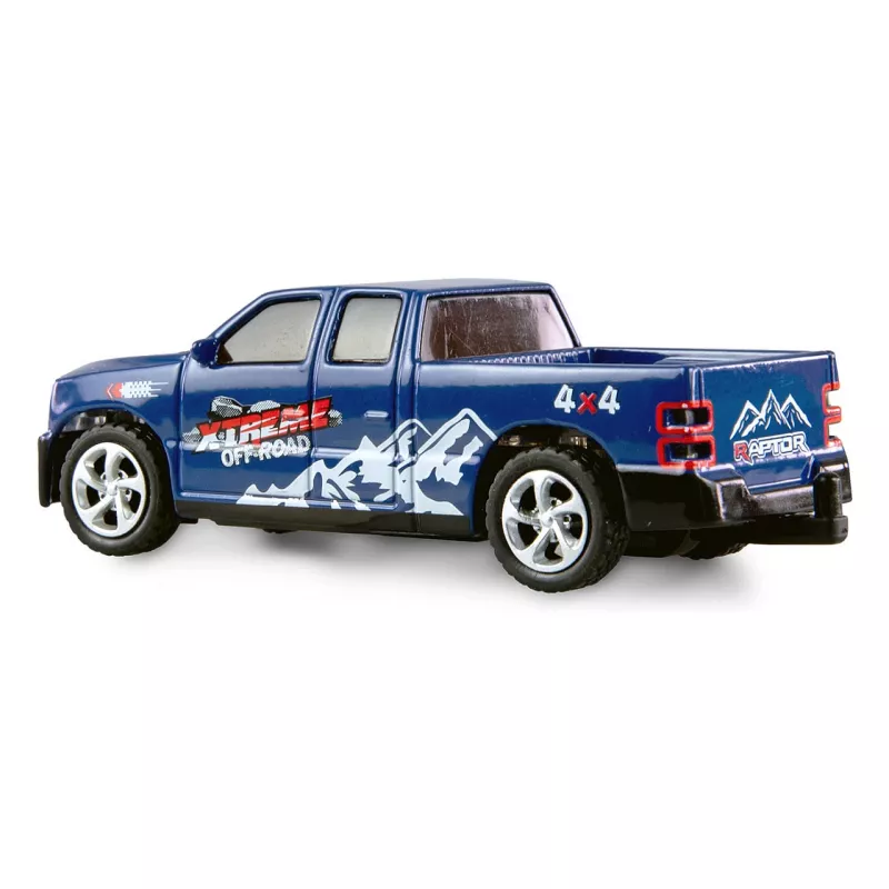 RC pickup Amewi 22680 1:64 scale RTR with trailer, blue