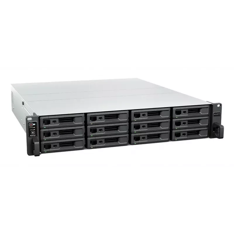 NAS Rack Synology RS2423RP+II (Rack 2U) AMD Ryzen V1780B 8 GB DDR4, 12-bay, RAID, DiskStation Manager