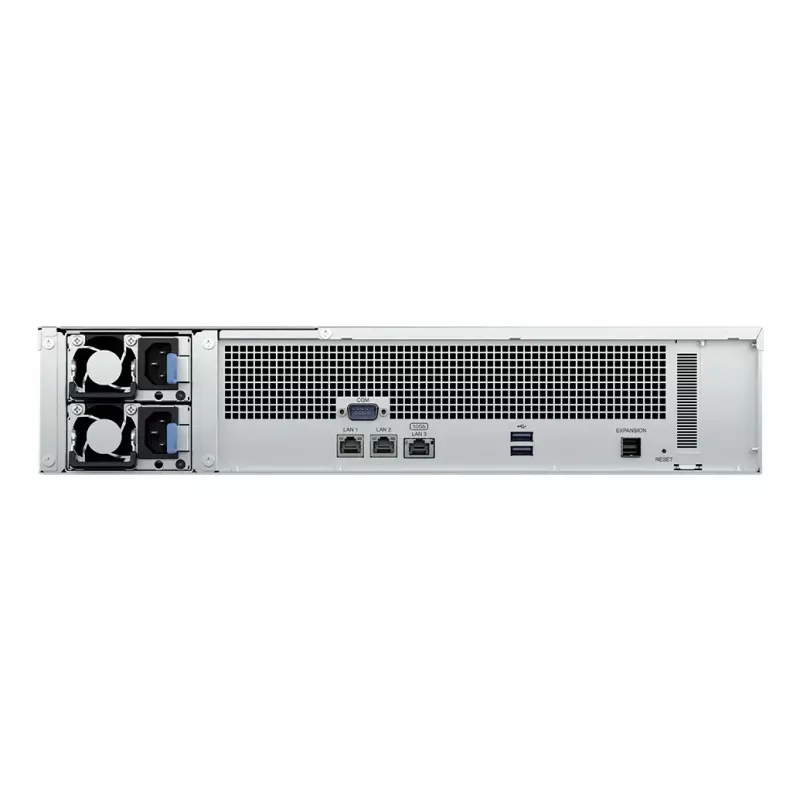 NAS Rack Synology RS2423RP+II (Rack 2U) AMD Ryzen V1780B 8 GB DDR4, 12-bay, RAID, DiskStation Manager