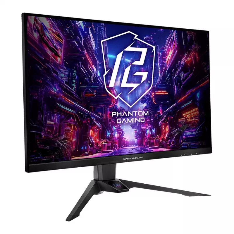 Monitor ASRock PG32QFT 32 inch QHD (2560×1440) IPS LED, 1 ms, 180 Hz, VESA, Height adjustable, Black