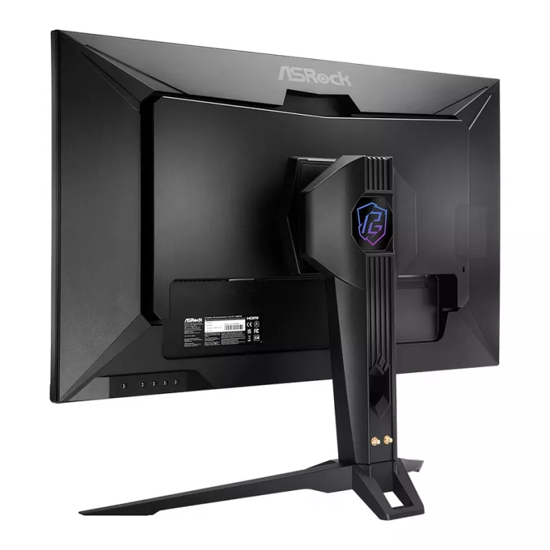 Monitor ASRock PG32QFT 32 inch QHD (2560×1440) IPS LED, 1 ms, 180 Hz, VESA, Height adjustable, Black