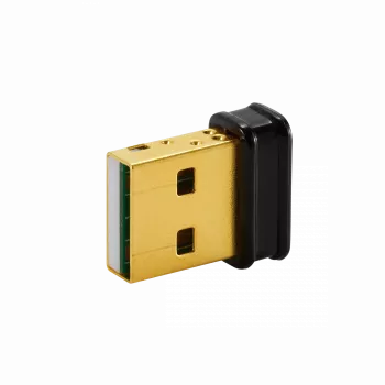 Bluetooth USB adapter ASUS USB-BT600, Bluetooth interface, USB host, 1.5 Mbit/s, USB-powered, black/gold