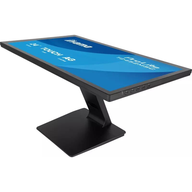 IIYAMA ProLite T2452MSC-B2AG 24 inch Full HD IPS touchscreen monitor 1920×1080, 5 ms, USB 3.2 hub, speakers, VESA