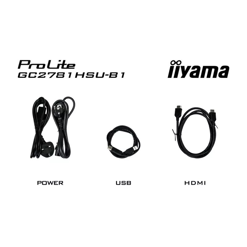 Monitor IIYAMA G-MASTER GC2781HSU-B1 27 inch Curved VA 1920×1080 144 Hz USB Hub Speakers VESA Black