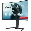 27 inch IIYAMA G-MASTER GCB2784HSU-B1 curved VA gaming monitor 240Hz FHD 1920x1080 USB hub speakers VESA