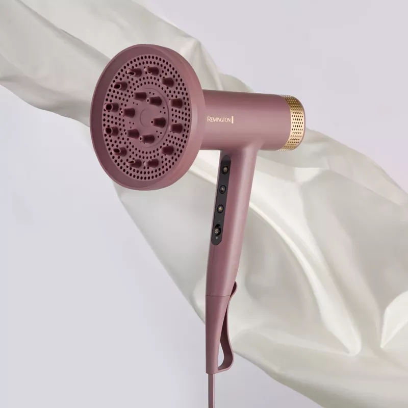 Hair dryer Remington EC8930, 1600 W, digital motor, 110000 RPM, pink, 3 m cord