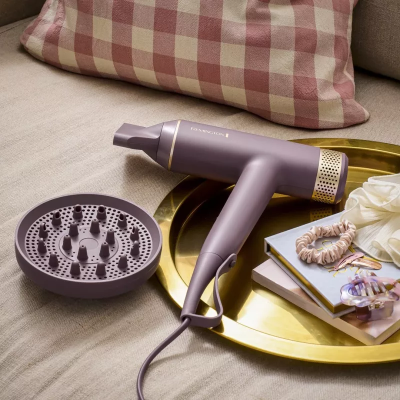 Hair dryer Remington EC8930, 1600 W, digital motor, 110000 RPM, pink, 3 m cord